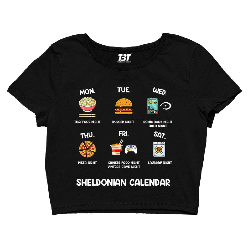 Crop Top - Sheldonian Calendar