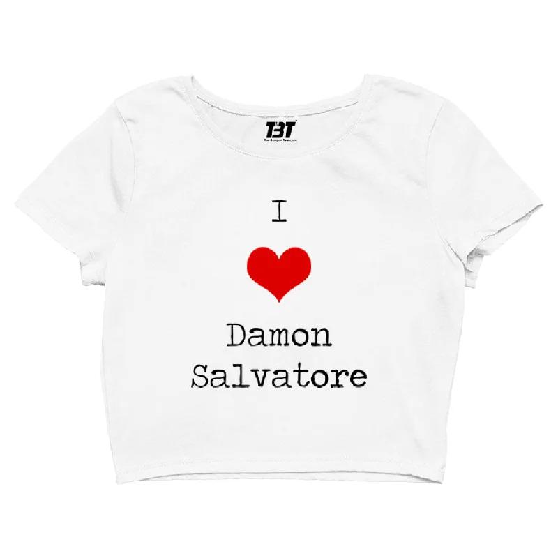 Crop Top - I Love Damon