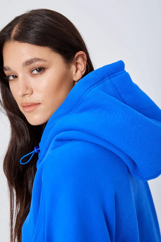 ROZALIA x ATOIR Womens The Hoodie Cobalt