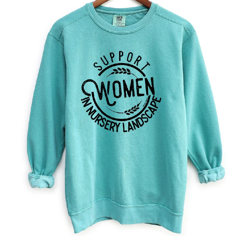 Support Women in Nursery Landscape Crewneck (S-3XL) - Multiple Colors!