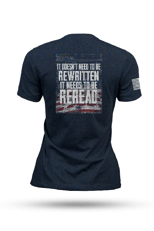 Reread, Not Rewritten - Women's T-Shirt