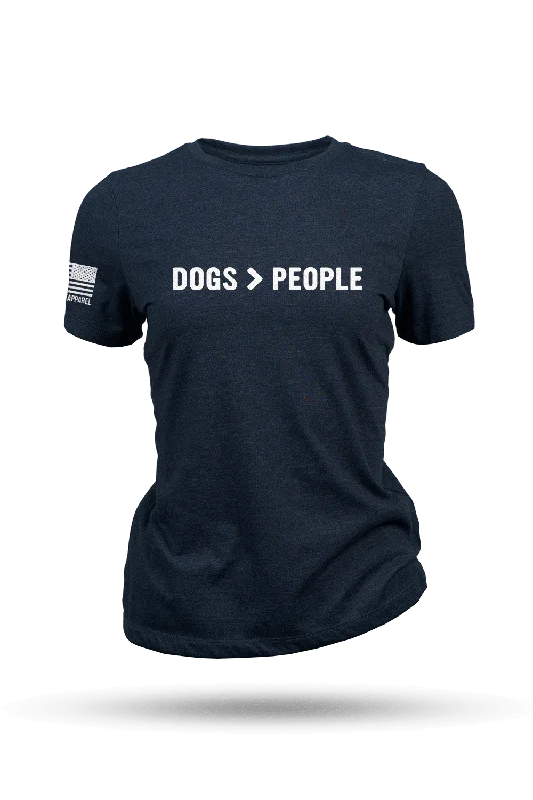 Dogs > People - Women's T-Shirt