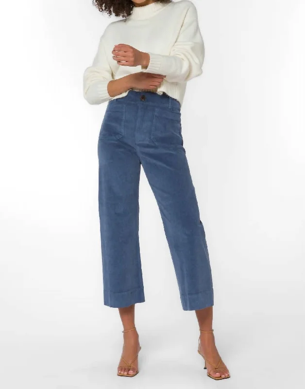 Alyx Cropped Pant In Blue