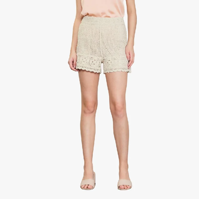 Crochet Shorts (Natural)