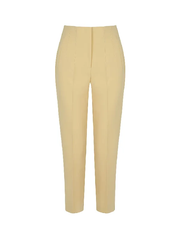 High-Waisted Tapered Pants