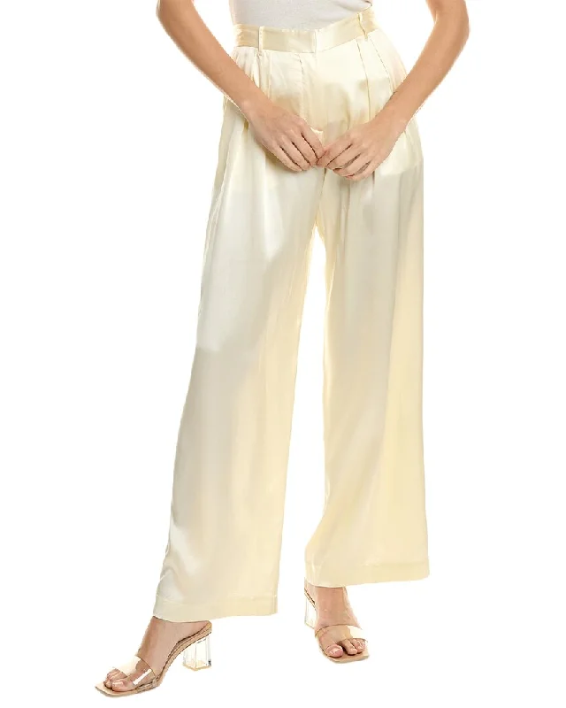 LoveShackFancy Emberlynn Silk Pant