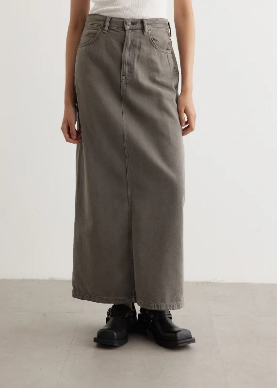 Philo Denim Skirt