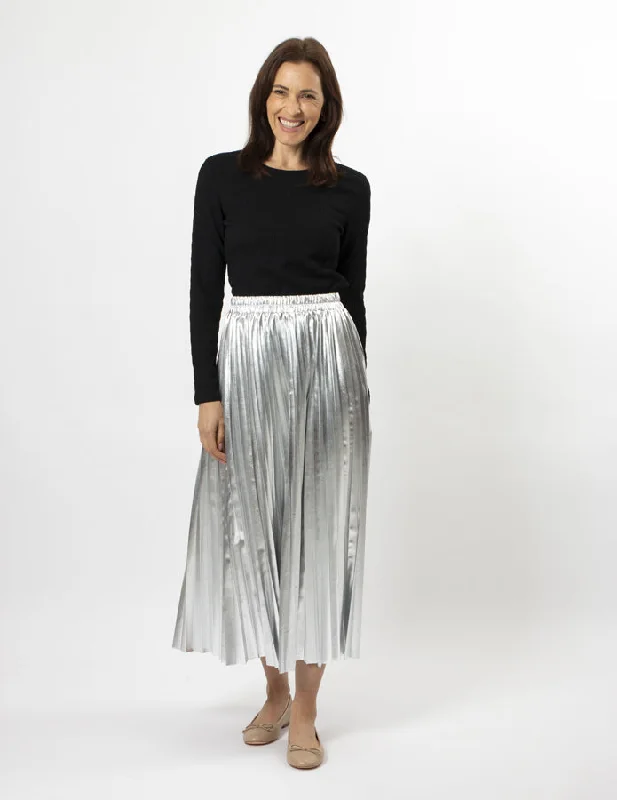 Stella + Gemma Casete Skirt Silver