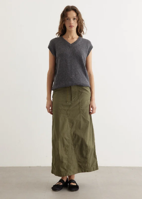 String Fatigue Skirt