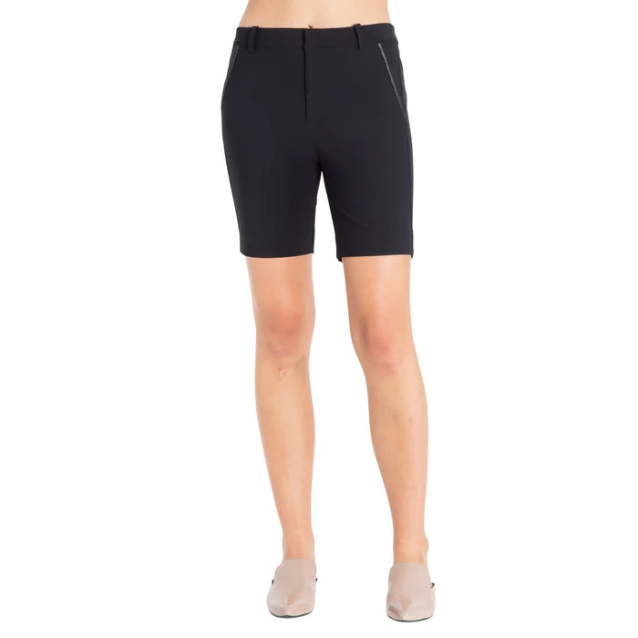 Tyler Stretch Chino Shorts - Black