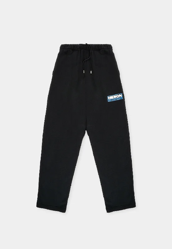 Heron Preston Real Estate Os Sweatpants Black Light Blue