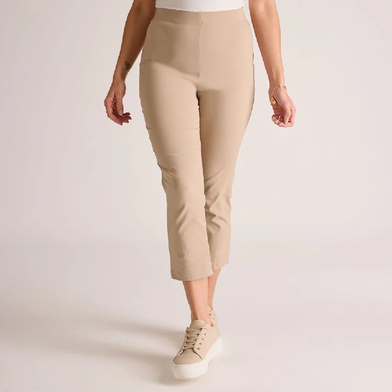 Ladies 3/4 Bengaline Cropped Trousers